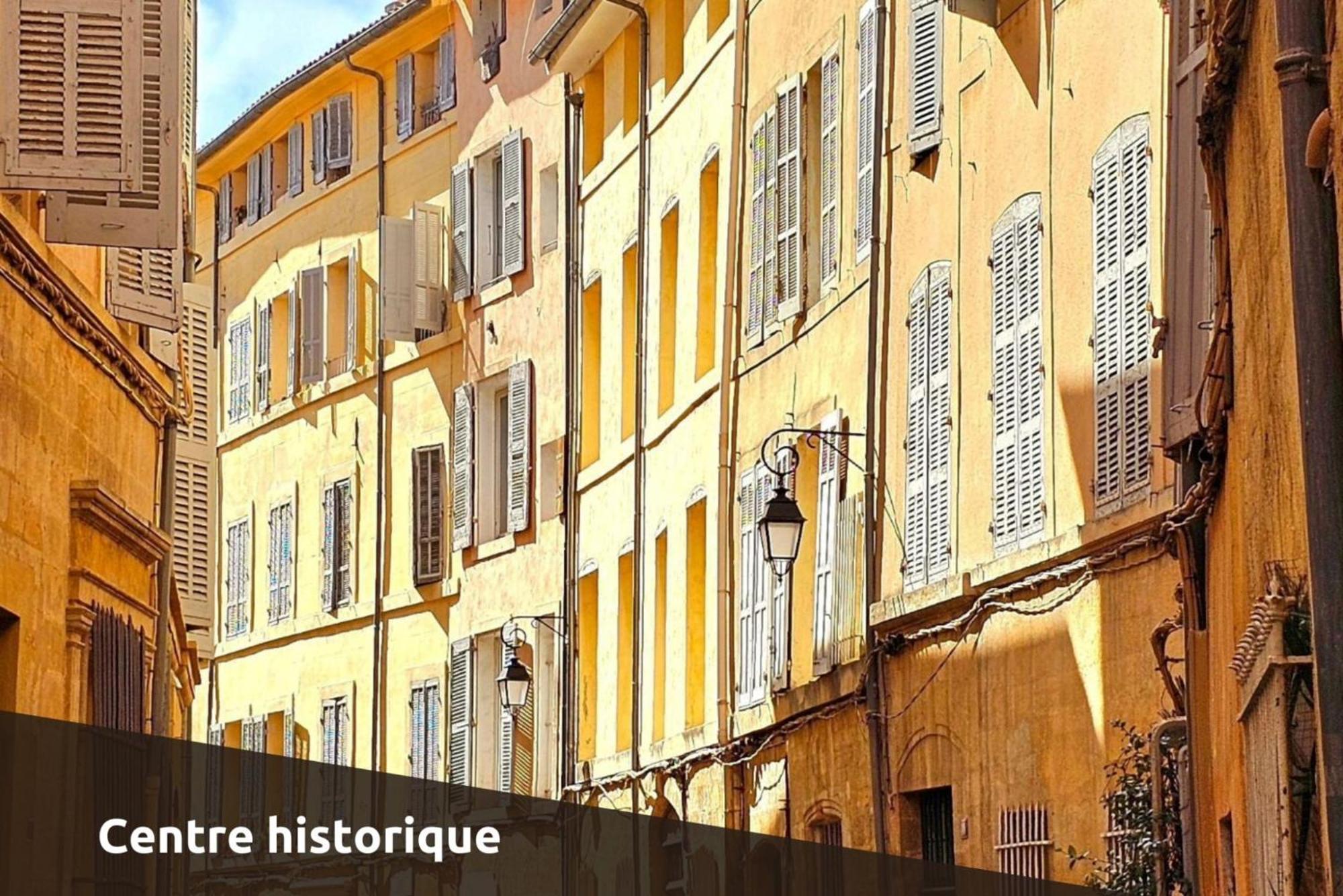 Le Petit Saint Esprit - Centre Ville - Calme - Lumineux - Fibre Aix-en-Provence Ngoại thất bức ảnh