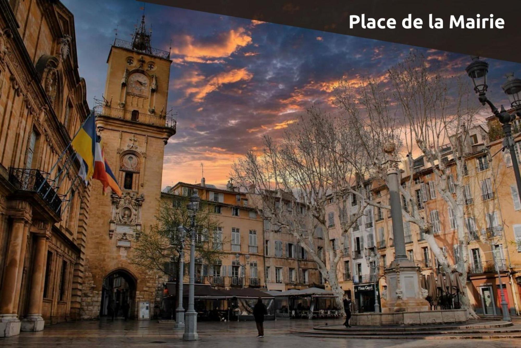 Le Petit Saint Esprit - Centre Ville - Calme - Lumineux - Fibre Aix-en-Provence Ngoại thất bức ảnh