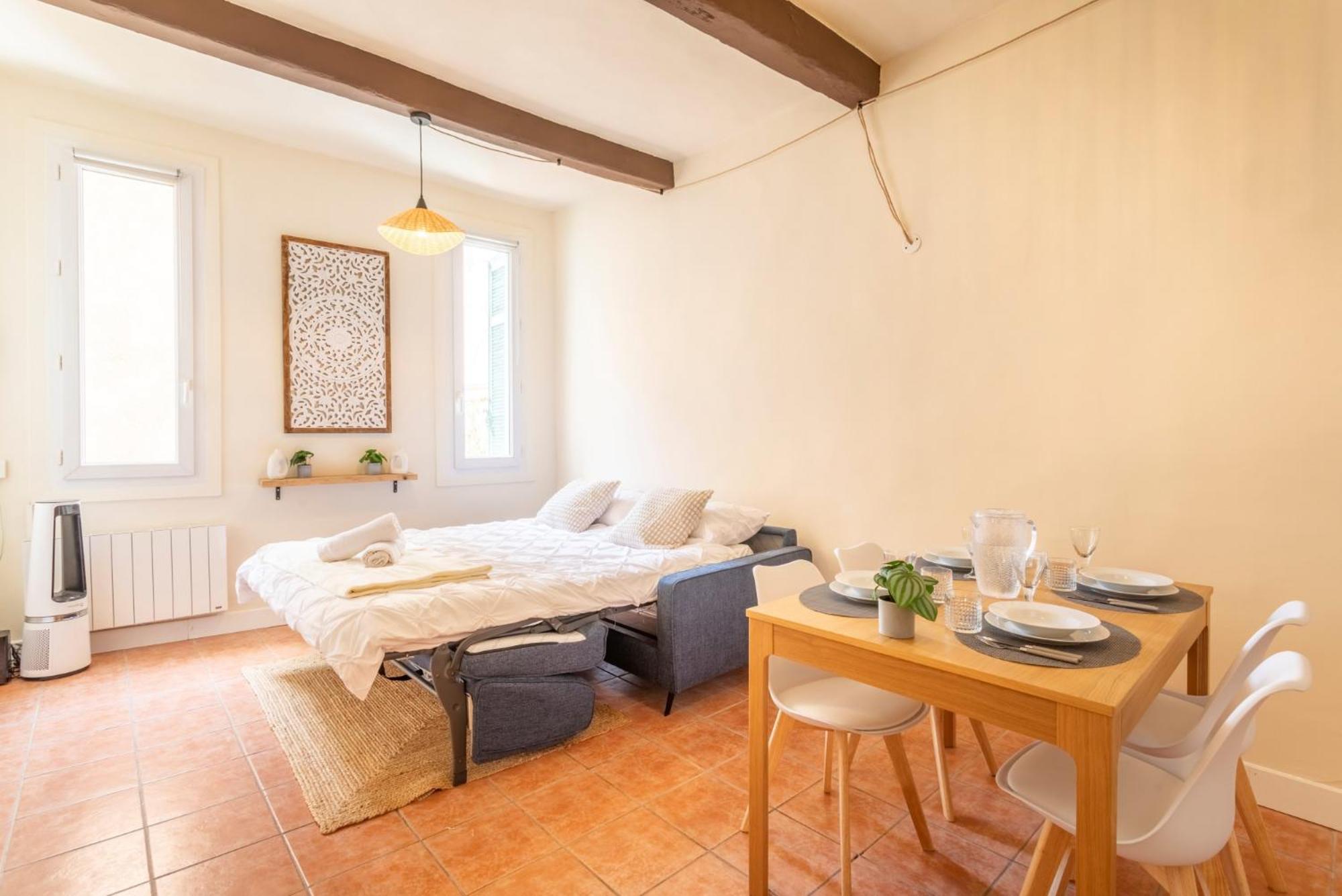 Le Petit Saint Esprit - Centre Ville - Calme - Lumineux - Fibre Aix-en-Provence Ngoại thất bức ảnh