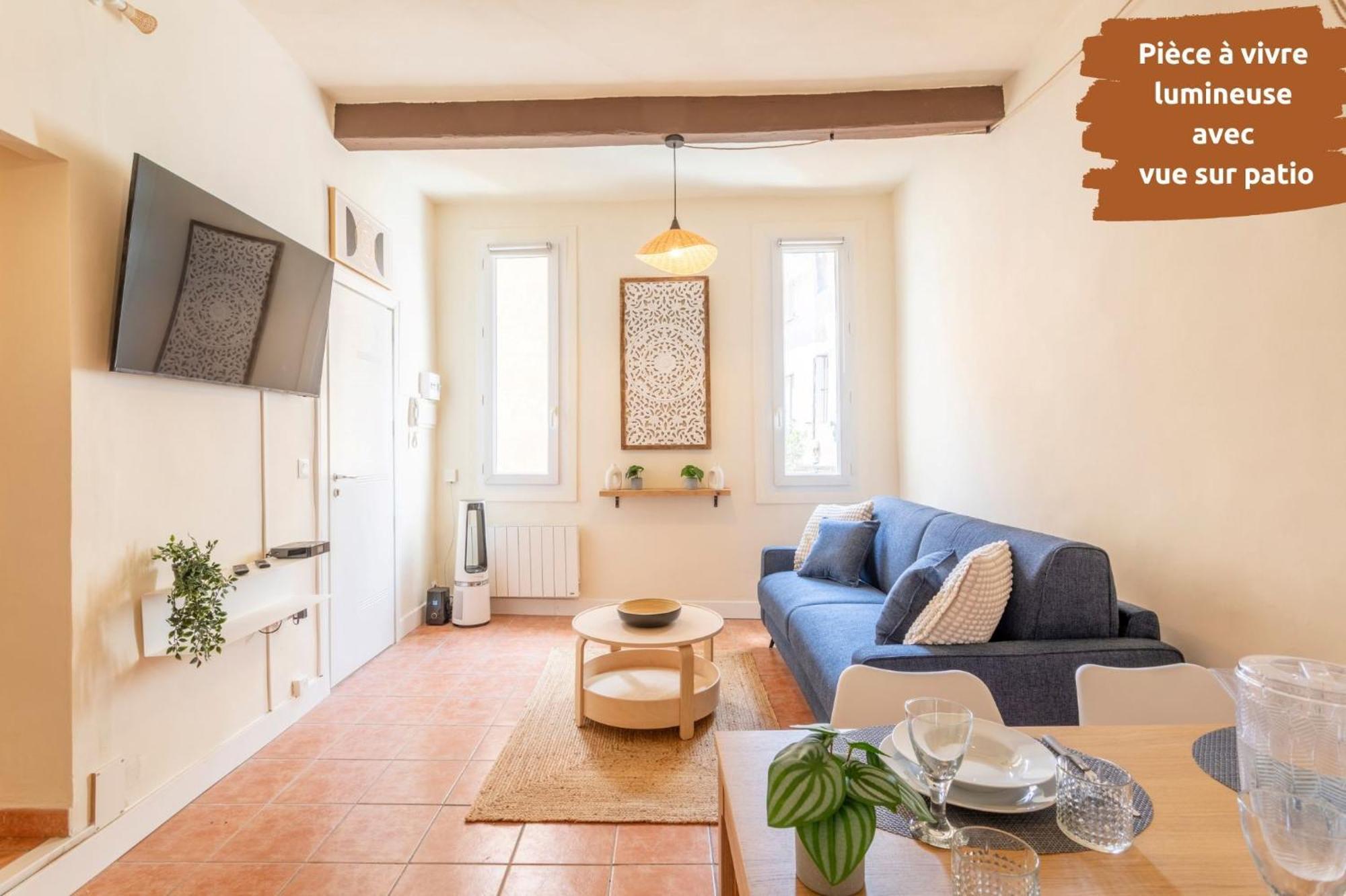 Le Petit Saint Esprit - Centre Ville - Calme - Lumineux - Fibre Aix-en-Provence Ngoại thất bức ảnh